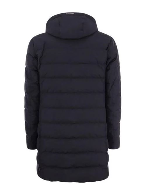 Blue men's long down jacket Herno | PI141UL - 11106.9290